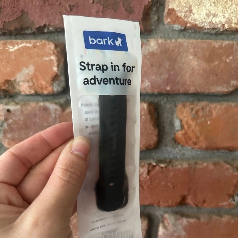 Bark Watch Replacement Silicone Band Black